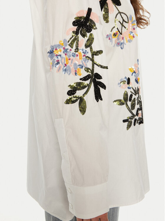 Munthe Munthe Camicia Singus 244100224422 Bianco Regular Fit