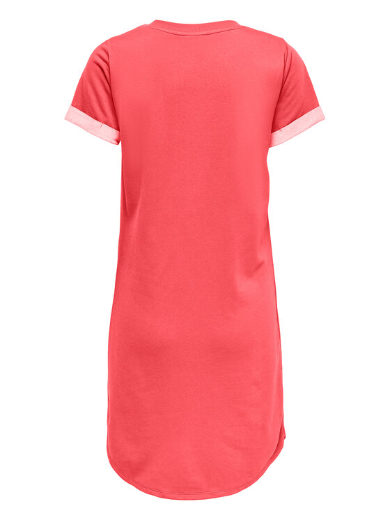 JDY JDY Ежедневна рокля Ivy 15174793 Коралов Regular Fit