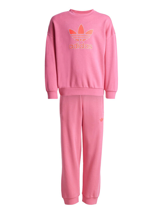 adidas adidas Trenerka JY1152 Ružičasta Loose Fit