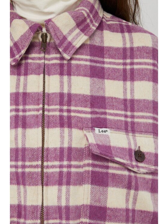 Lee Lee Koszula 90S WORKWEAR OVERSHIRT Kolorowy Loose Fit