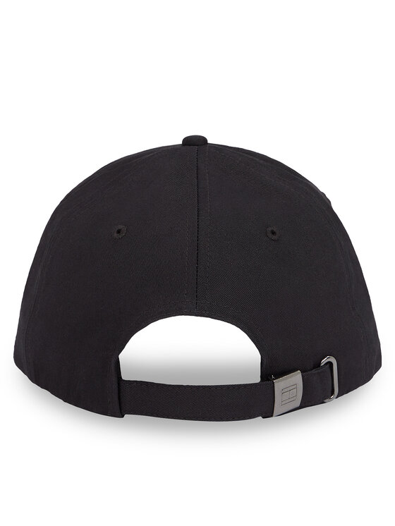 Tommy Hilfiger Tommy Hilfiger Czapka z daszkiem Th Foundation Soft 6 Panel Cap AM0AM13162 Czarny