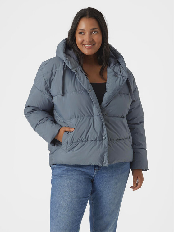 Vero Moda Curve Vero Moda Curve Winterjacke 10297293 Grau Regular Fit