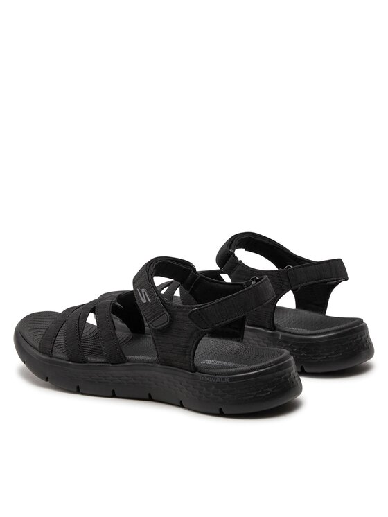 Skechers Skechers Sandały Go Walk Flex Sandal-Sunshine 141450/BBK Czarny