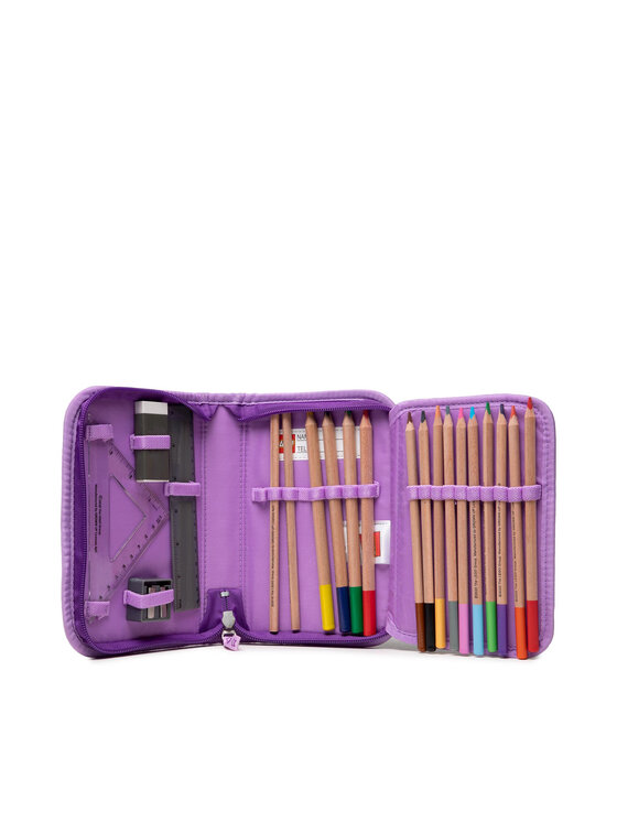 LEGO LEGO Peresnica Pencil Case With Content 20085-2106 Vijolična