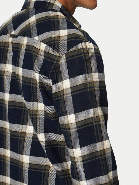 Tommy Jeans Tommy Jeans Koszula Check Flannel DM0DM20670 Granatowy Regular Fit