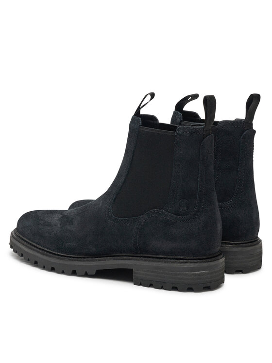 Clarks Clarks Kotníková obuv s elastickým prvkem Clarkridge Top 26179722 Černá