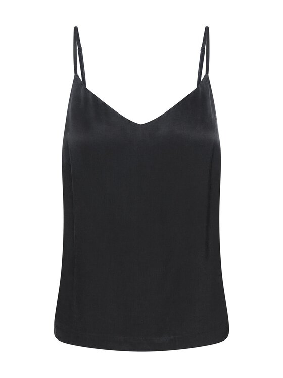 Esotiq Esotiq Bluzka 46076 Czarny Regular Fit