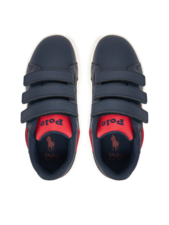 Polo Ralph Lauren Polo Ralph Lauren Sneakersy Heritage Court IV Ez RL03424411 Granatowy