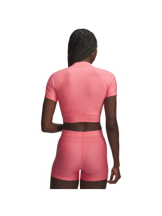 Under Armour Under Armour Koszulka techniczna 6010006 Różowy Slim Fit