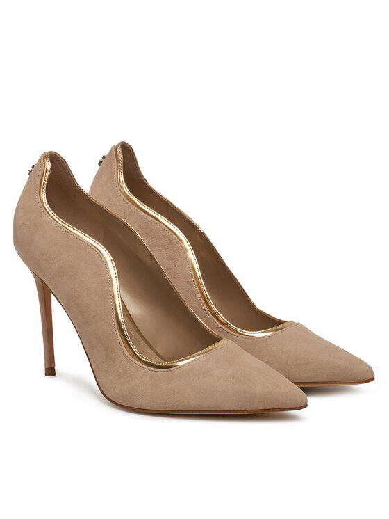 Guess Guess Augstpapēžu kurpes FLPSBA SUE08 Bēšs