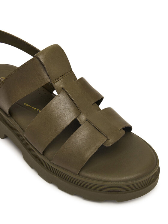 Clarks Clarks Sandály Orinoco3 Strap 26186489 Zelená
