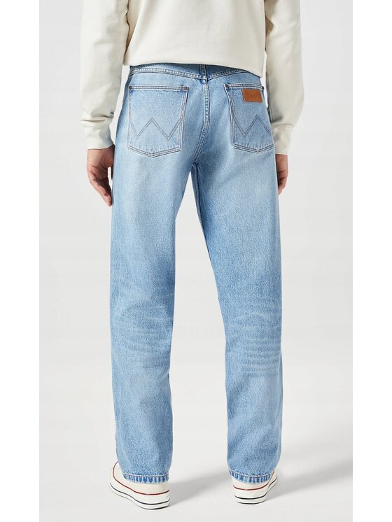 Wrangler Wrangler Jeansy Frontier Niebieski Relaxed Fit