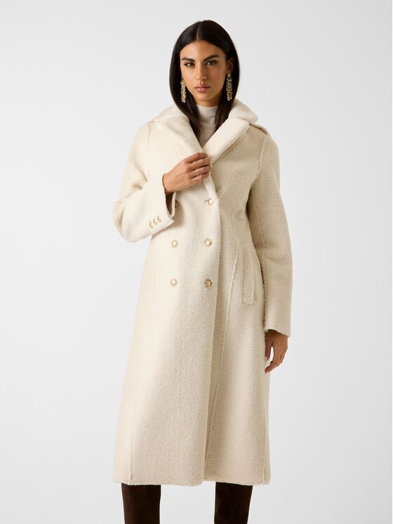 Guess Guess Демісезонна куртка 179883 Білий Classic Fit