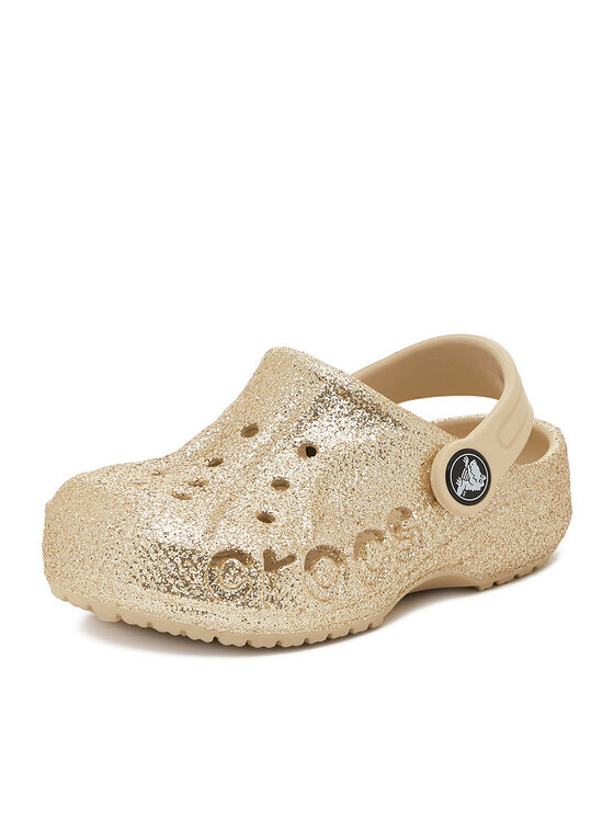 Crocs Crocs Şlapi C-BAYA CLOG T 207014-11S Auriu
