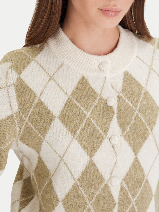 Vero Moda Vero Moda Кардиган Halo 10342792 Зелений Regular Fit