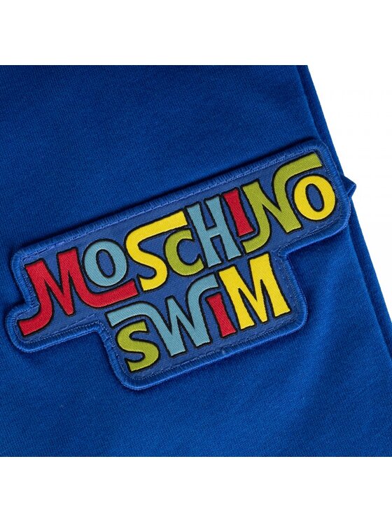 MOSCHINO Underwear & Swim MOSCHINO Underwear & Swim T-Shirt A1910 2316 0345 Modrá Slim Fit