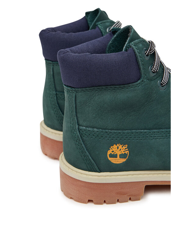 Timberland Timberland Schnürstiefeletten Premium 6-Inch Waterproof TB0A2CTGEO61 Grün