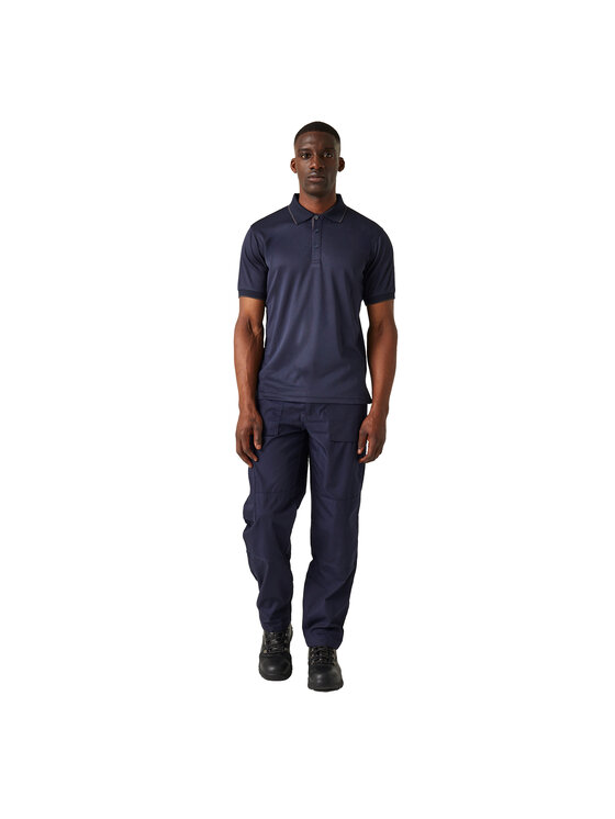 Regatta Regatta Polo RG10810 Granatowy Over Fit