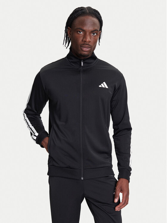 adidas adidas Melegítő Basic 3-Stripes JI8858 Fekete Regular Fit