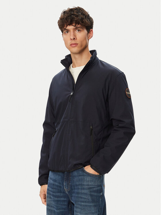 Napapijri Napapijri Übergangsjacke Tundra NP0A8BA8 Dunkelblau Regular Fit