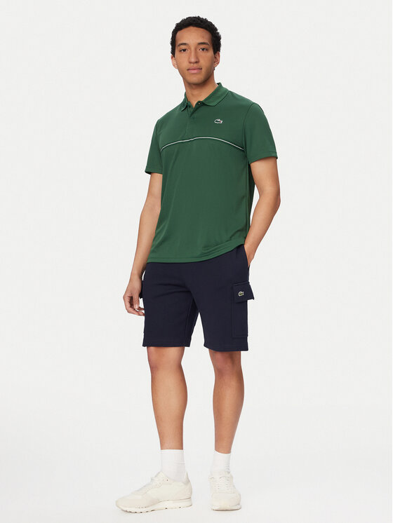 Lacoste Lacoste Спортивні шорти GH9743 Cиній Regular Fit