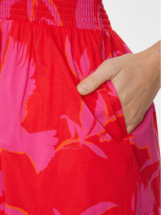 Seafolly Seafolly Φόρεμα καλοκαιρινό SEAFOLLY-55162-DR Κόκκινο Regular Fit
