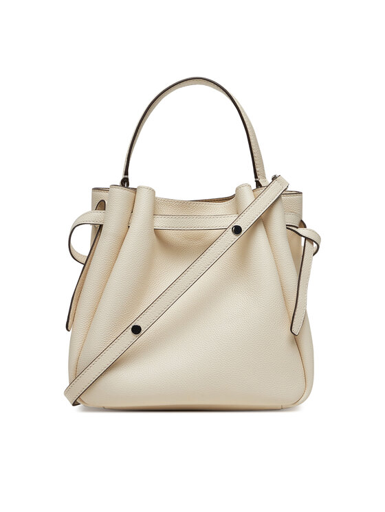 Tory Burch Tory Burch Ročna torba Romy Bucket Bag 166982 Écru