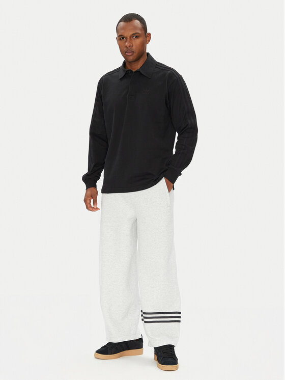 adidas adidas Polo adicolor Rugby JY1401 Nero Regular Fit