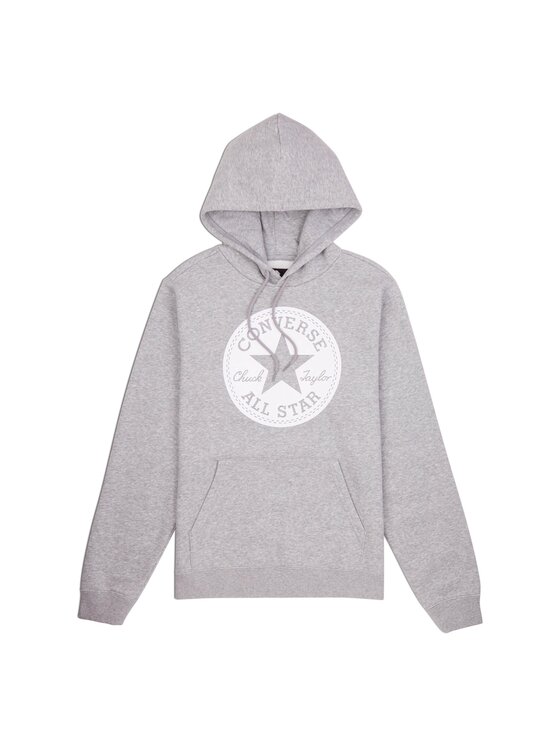 Converse Converse Суитшърт Chuck Patch Сив Classic Fit