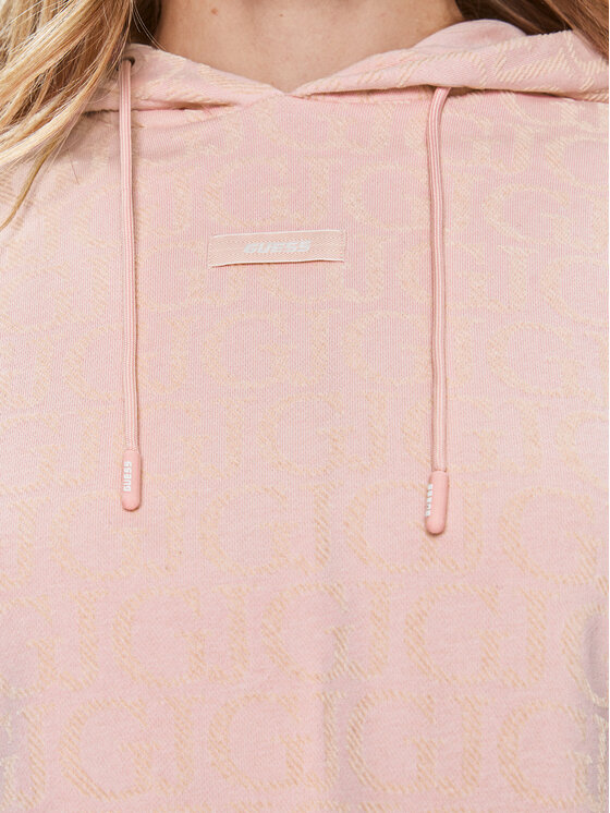 Guess Guess Sweatshirt Gj Logo V4RQ14 KC2W0 Rosa Regular Fit
