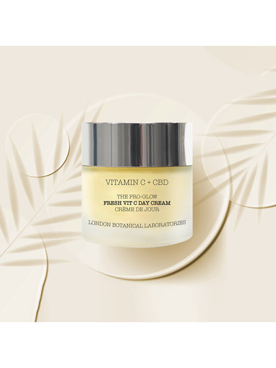 London Botanical Laboratories London Botanical Laboratories Witamina c + CBD | Krem na dzień Pro-Glow Krem na dzień