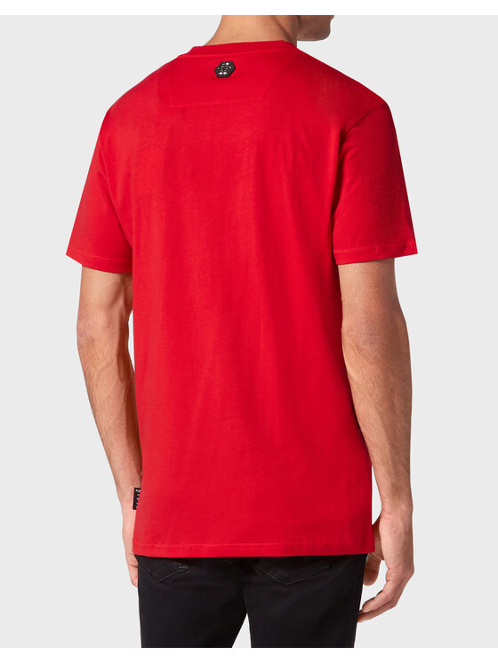 PHILIPP PLEIN PHILIPP PLEIN T-shirt 89 Rosso Regular Fit