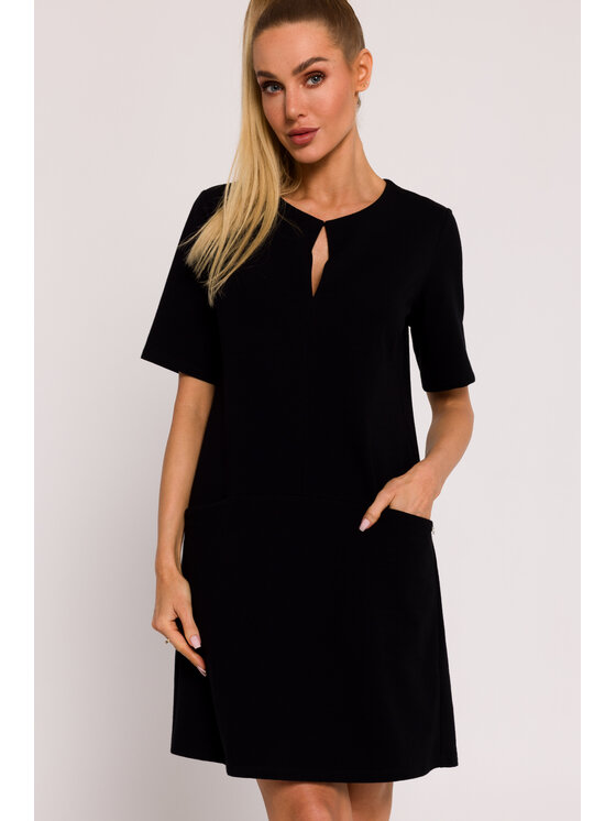 Made of Emotion Made of Emotion Abito da sera M788 Nero Generous Fit