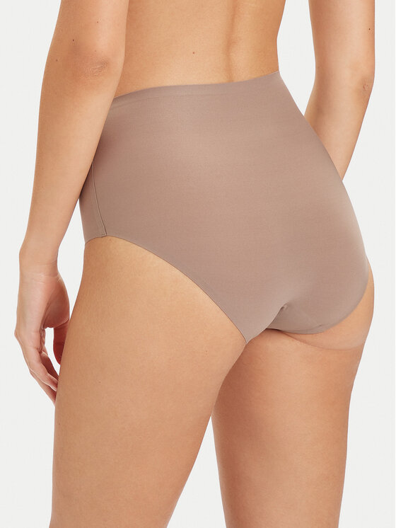 Chantelle Chantelle Chiloți clasici cu talie înaltă Soft Stretch C26470 Maro
