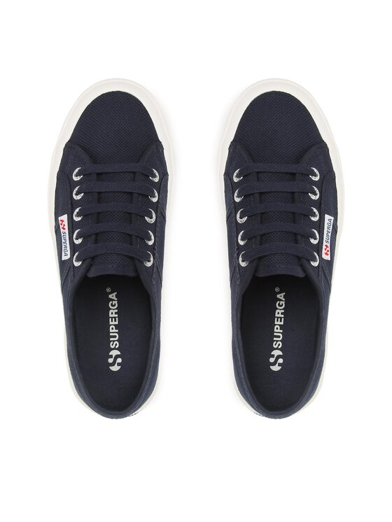 Superga Superga Sneakers aus Stoff 2750 Cotu Classic Dunkelblau
