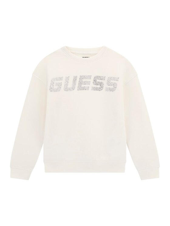 Guess Kids Guess Kids Sweter 177107 Biały Classic Fit