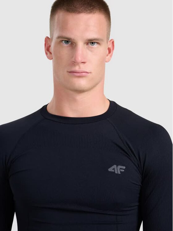 4F 4F Bielizna termoaktywna górna 4FWAW25USEAM233-20S Czarny