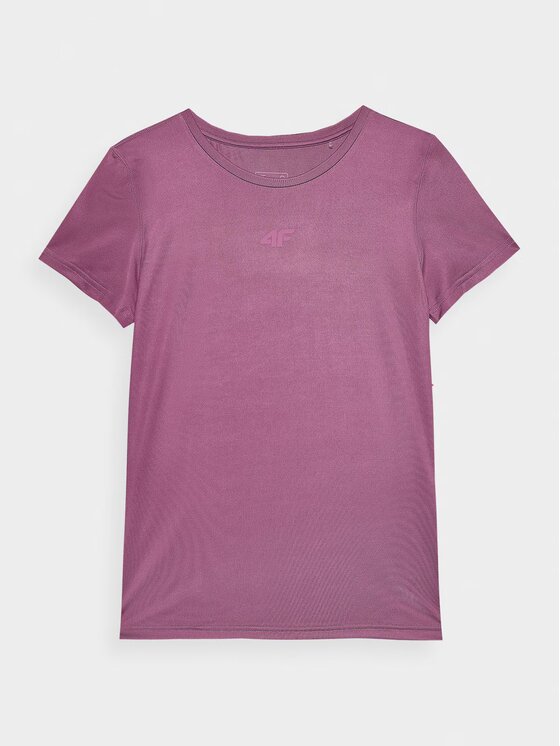 4F 4F Φανελάκι τεχνικό 4FWAW24TFTSF1011-53S Ροζ Regular Fit
