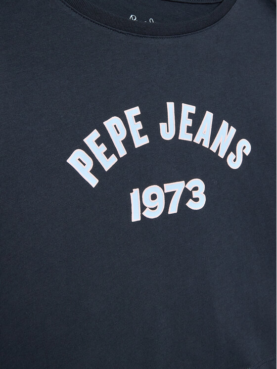 Pepe Jeans Pepe Jeans Póló Paullete PG502955 Sötétkék Regular Fit
