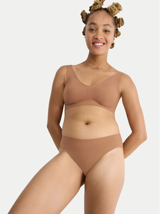 Sloggi Culotte classique Zero Feel 10217838 Marron Modivo