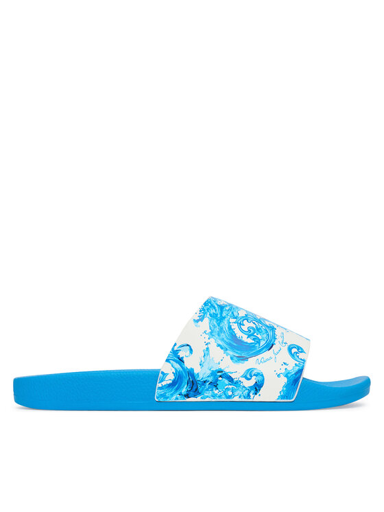 Versace Jeans Couture Şlapi 80YA3SQ4 ZS365 R75 Albastru
