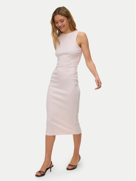Vero Moda Vero Moda Rochie de vară Lavender 10230437 Roz Slim Fit