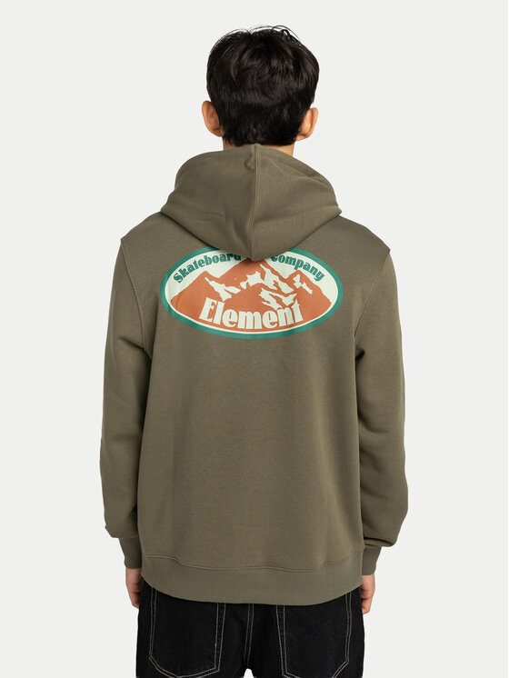 Element Element Džemperis Epic Po ELYSF00319 Chaki Regular Fit