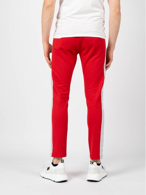 Antony Morato Antony Morato Kalhoty z materiálu MMFP00276-FA150048 Červená Regular Fit