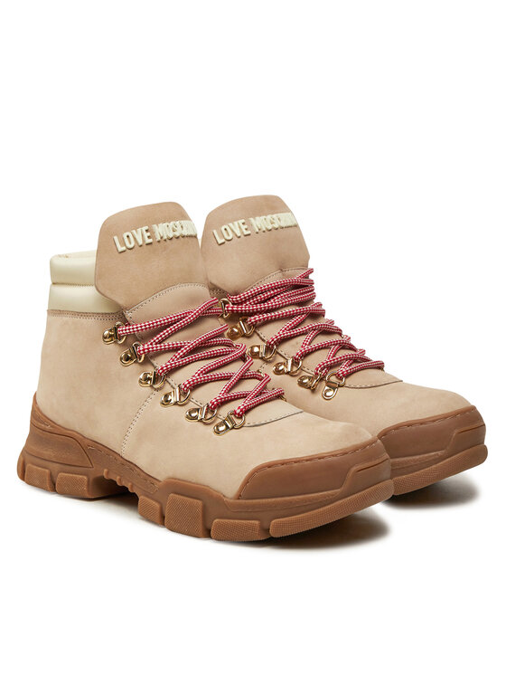 LOVE MOSCHINO LOVE MOSCHINO Schnürstiefeletten JA15494G0LIP0120 Écru