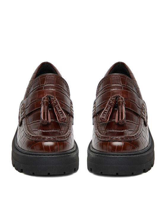 GINO ROSSI Gino Rossi Loafersy EO-HOX-12036 Brązowy