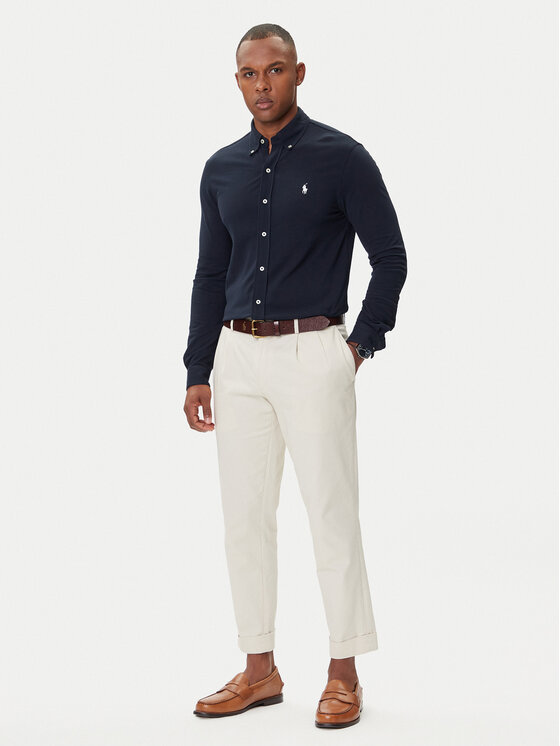 Polo Ralph Lauren Polo Ralph Lauren Camicia 710654408016 Blu scuro Regular Fit