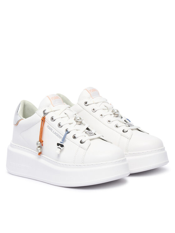 KARL LAGERFELD KARL LAGERFELD Sneakers Anakapri KL63516T Alb