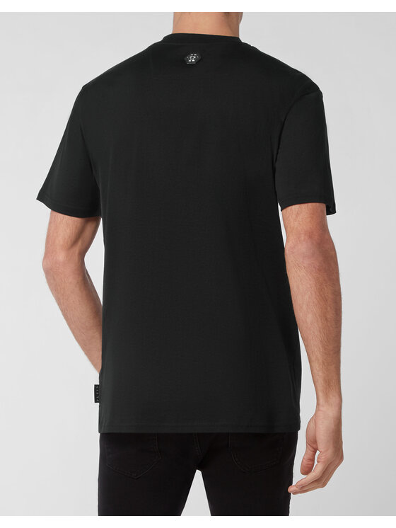 PHILIPP PLEIN PHILIPP PLEIN Tričko 115 Čierna Regular Fit