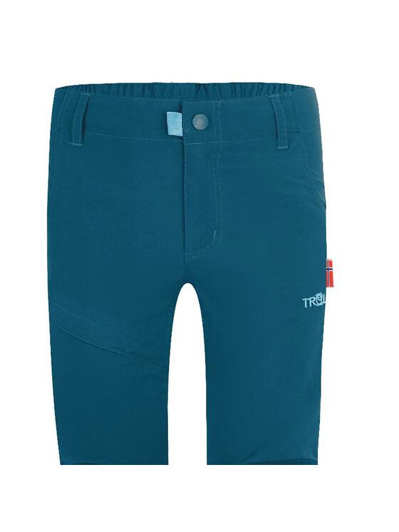Trollkids Trollkids Spodnie outdoor 856-156 Granatowy Regular Fit